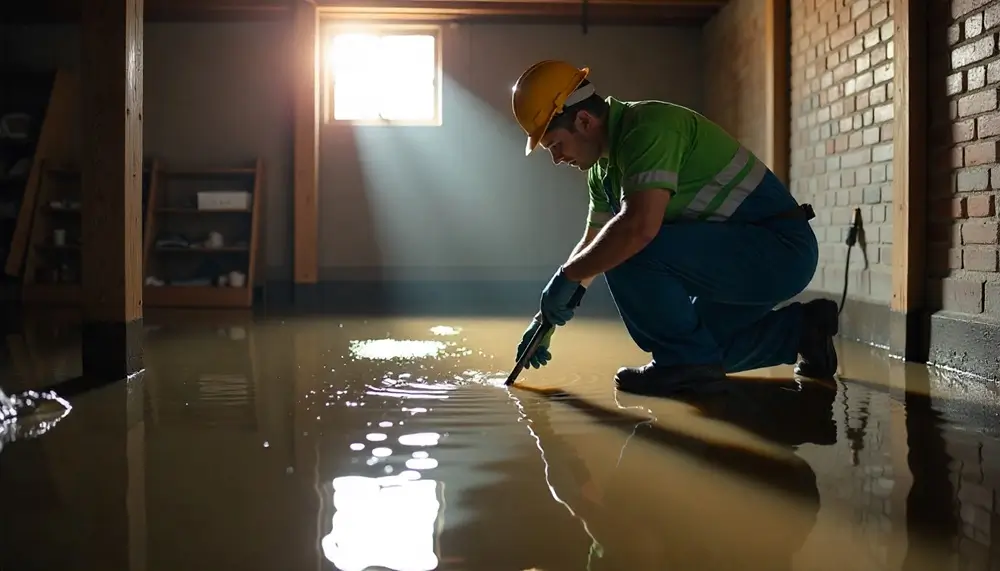 Professional water damage restoration services in Winthrop, MA